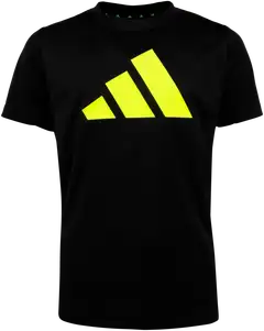 adidas lasten treenipaita AEROREADY Train Essentials Logo IA3020 - blk/lemon - 1