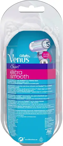 Gillette Venus Deluxe Smooth Swirl ihokarvanajohöylä - 4