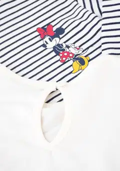 DISNEY vauvojen pitkähihainen t-paita Minni I286845 2-pack - WHITE 2 - 2