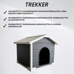 Trekker koirankoppi 94x92x81cm - 3