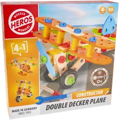 Heros rakennussarja Constructor Lentokone 90 osaa - 6