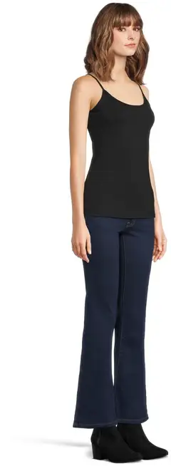 House naisten farkut Straight Flare - Dark blue washed - 4