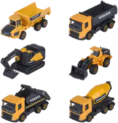 Majorette Volvo työmaa-ajoneuvot, 3 kpl/pkt, 7,5 cm, lajitelma - 2