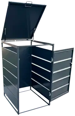 Fornorth roskakatos premium 71x82x123cm - 8
