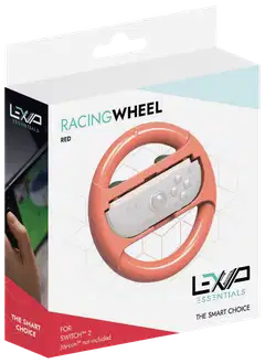 Lexip Racing Wheel rattikehikko punainen, Nintendo Switch 2 - 3