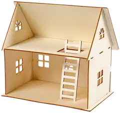 Creativ Company koottava nukkekoti 25x18x27 cm - 1