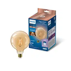 Philips Smart Lighting LED-filamenttilamppu 7W G125 E27 2000-5000K 640lm Amber - 3