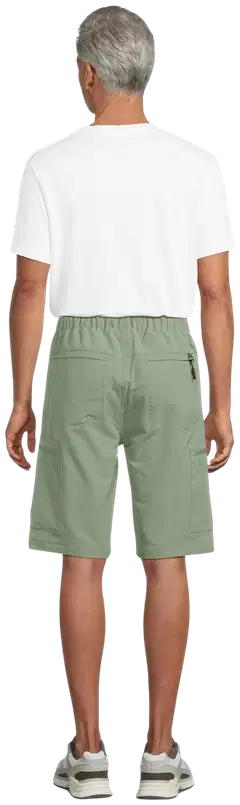 Luode12 miesten retkeilyshortsit loose-fit 204L182654 - Oil Green - 3