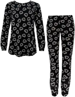 Actuelle naisten pyjama 212A372411 PatternLab - AOP - 1