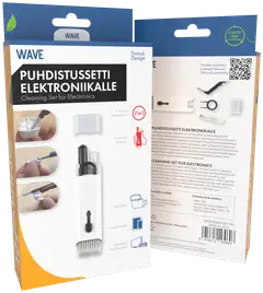 Wave Puhdistussetti elektroniikalle, Mustavalkoinen - 3