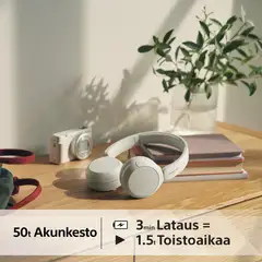 Sony Bluetooth sankakuulokkeet WH-CH520W valkoinen - 6