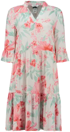 Zabaione naisten mekko So44lea - D2701 flowers - 1