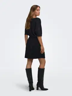 JDY naisten mekko Jdykiwi - Black GLITTER - 5