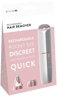 Pixiem ladattava karvanpoistaja DISCREET - 4