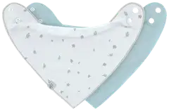 Lässig kuolalappu 2-pack Floral - 1