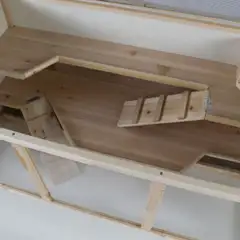 Trekker hamsterin häkki 116x60x58 cm puinen - 6