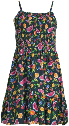 WKLY. naisten lyhyt olkainmekko 218W120430 - Fruits - 2