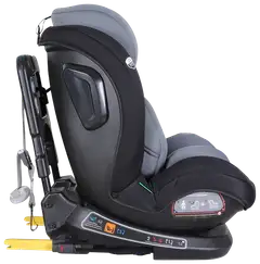 Kikid Turvaistuin Premium 40-150cm i-Size 360 ISOFIX R129, musta-harmaa - 4