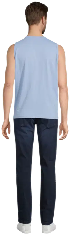 House miesten hihaton t-paita 195HNOS1 - light blue melange - 3