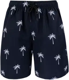 House miesten uimashortsit 192H042611 - Black&white print - 1