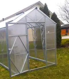 Ecoslider kasvihuone 2.0 X 10.47 - 6