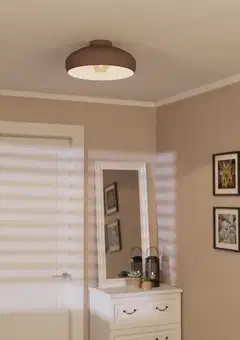 EGLO Kattovalaisin Mogano 60W Ø40cm mokka - 4