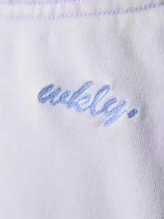 WKLY. naisten leveälahkeiset collegehousut 222W000211 - Lt. Blue - 5