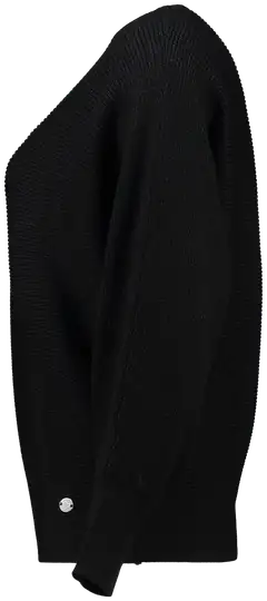 Zabaione naisten neule Ma44rtina - BLACK - 2