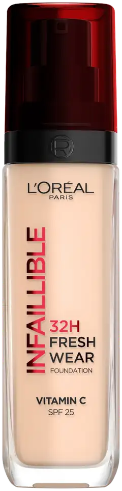 L'Oréal Paris Infaillible Fresh Wear 020 Neutral Undertone meikkivoide 30ml - 1