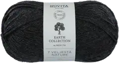 Novita lanka 7 Veljestä Nature 100g Noki 099 - 1