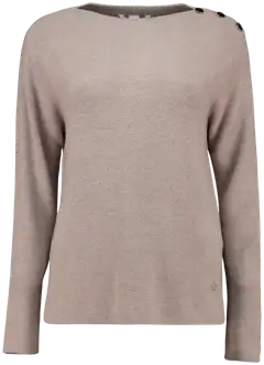 Zabaione Naisten neule ab44ela cok-po-251-0340 - taupe mel - 1