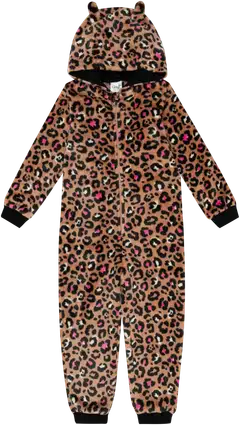 Ciraf lasten fleecehaalari 25TC254001 - LEOPARD AOP - 1