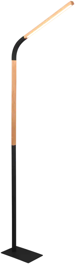 Trio lattiavalaisin Norris led musta/puu 169 cm - 6