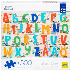 Peliko Mauri Kunnas palapeli 500 palaa aakkoset - 2