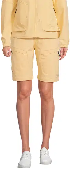 Luode12 naisten retkeilyshortsit loose-fit 223L182670 - golden haze - 1
