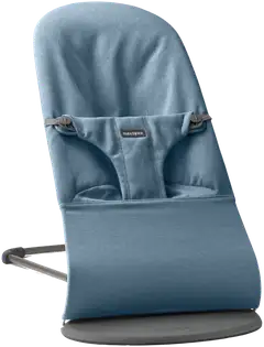 BabyBjörn sitteri bliss - kudottu mélange, sininen - 1