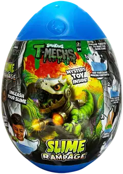 Shakems T-Mechs Slime Rampage yllätysmuna ja lima 30 cm - 2