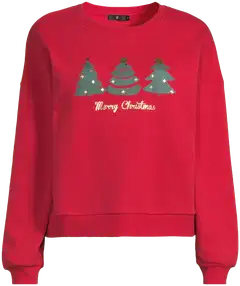 House naisten joulucollege Tree 213HX42261 - Red - 2