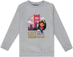 Gabby's Dollhouse lasten collegepaita GDQ20005 - Greymarl - 1