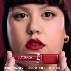 IsaDora The True Impact Matte Liquid Lipstick Nestemäinen Huulipuna 08 Powerful 5,0 ml - True - 6