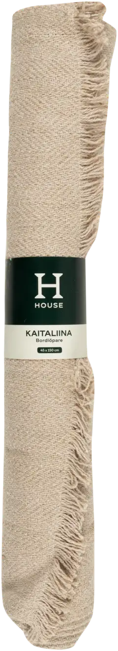 House kaitaliina Lamedada 45x150 cm pellava/beige - 2