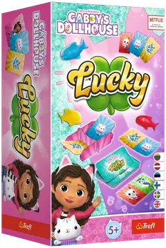 Trefl Gabby's Dollhouse lautapeli Gabbyn nukketalo Lucky - 1