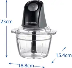 Russell Hobbs minisilppuri Desire Matte Charcoal 27131-56 - 3