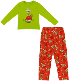 The Grinch Lasten pyjama 1006255 - Vihreä, punainen - 1