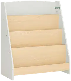 SoBuy lastenhylly vaalea tammi ja KMB106-HG - 3