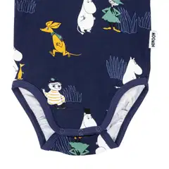 Muumi vauvojen body Kuura 593405 - tummansininen - 2