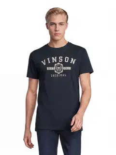 Vinson miesten T-paita Mindy - DARK SAPPHIRE - 1