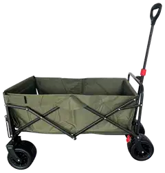 Fornorth puutarhakärry 115x61x105cm 100kg, oliivi - 2