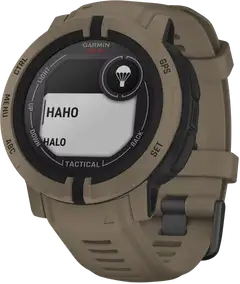 Garmin Instinct 2 solar taktinen versio multisport GPS kello, ruskea - 4