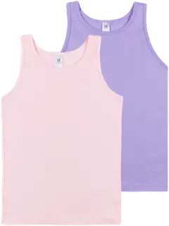 House lasten pitkä alustoppi 230H082513 2-pack - lt pink/lilac - 1